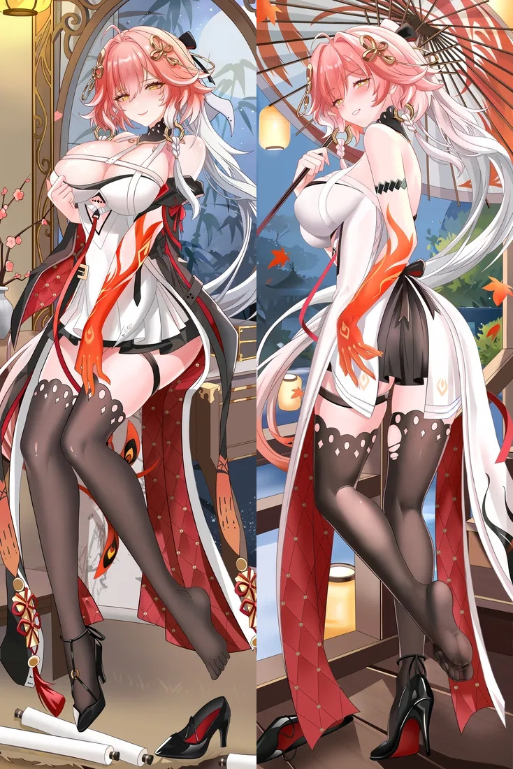 Wuthering Waves Changli Anime Dakimakura Body Pillow Cover