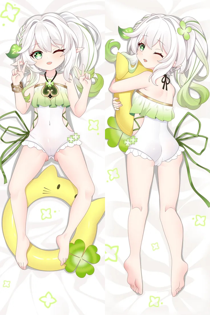 Genshin Impact Nahida Anime Dakimakura Body Pillow Cover