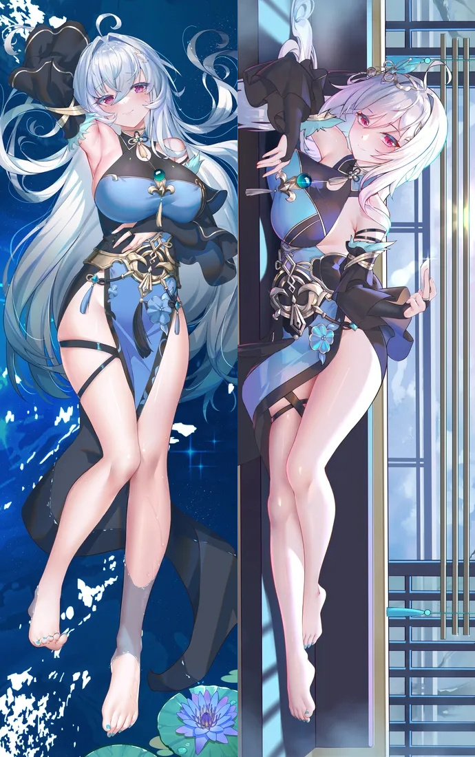 Original Yayoi Muon Anime Dakimakura Body Pillow Cover