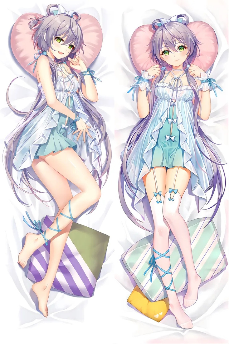 VTuber Luo Tianyi Anime Dakimakura Body Pillow Cover