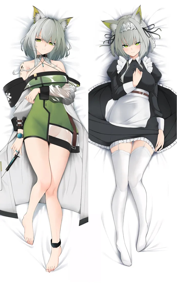 Arknights Kal'tsit Anime Dakimakura Body Pillow Cover