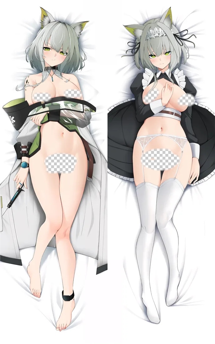 Arknights Kal'tsit Anime Dakimakura Body Pillow Cover