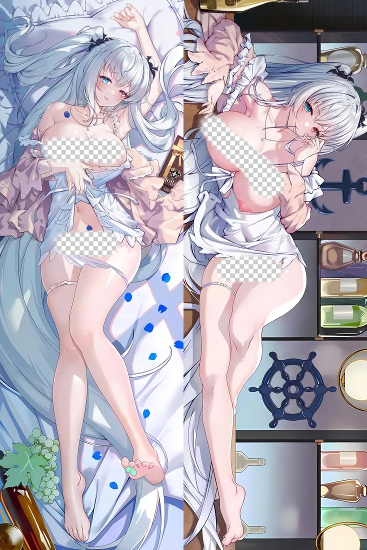 Azur Lane SMS Elbing Anime Dakimakura Body Pillow Cover