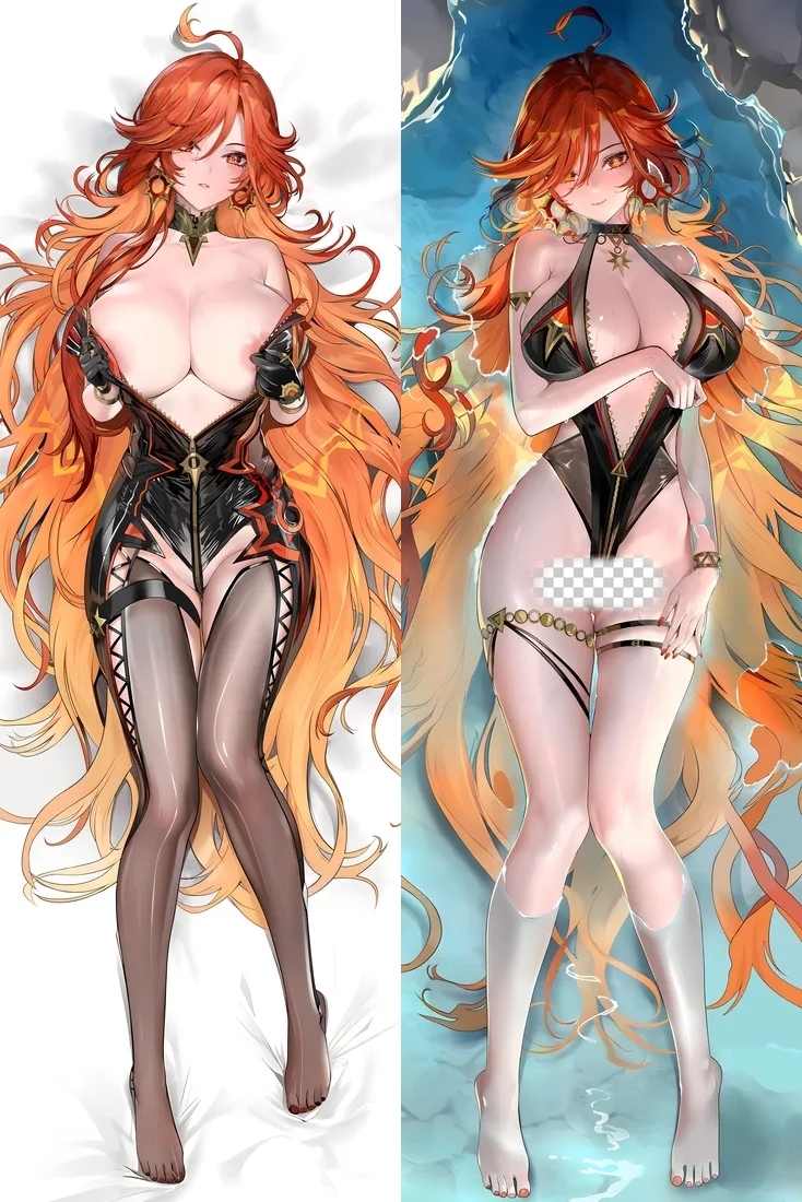 Genshin Impact Mavuika Pyro Archon Anime Dakimakura Body Pillow Cover