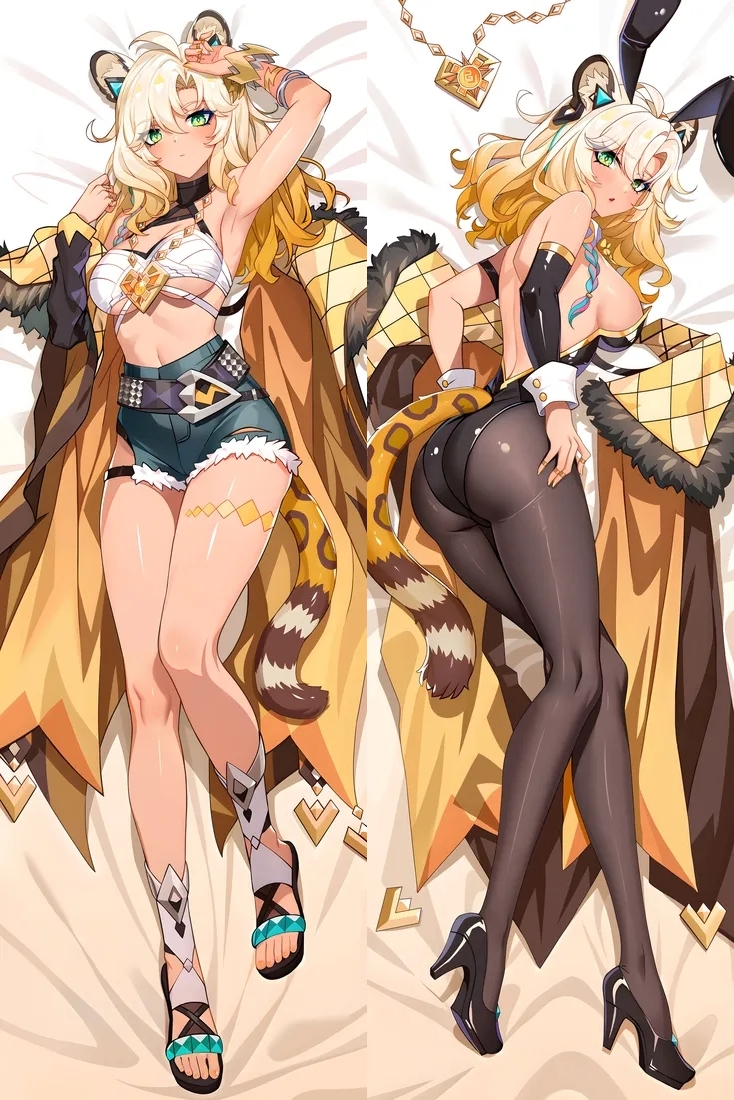 Genshin Impact Xilonen Anime Dakimakura Body Pillow Cover