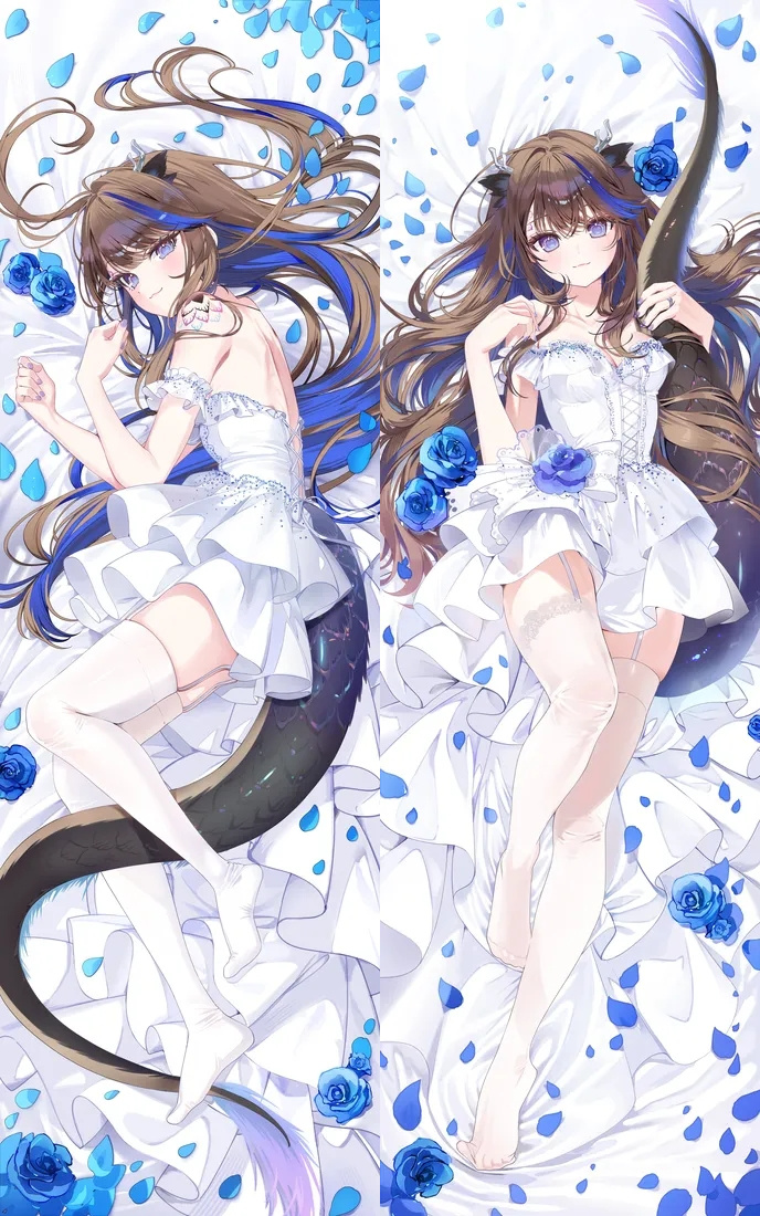 VTuber Airi Anime Dakimakura Body Pillow Cover