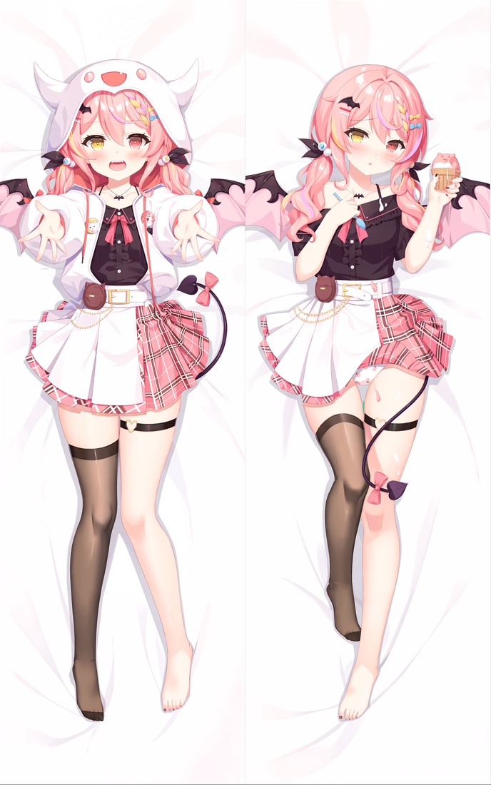 Virtual Youtuber Ellis Anime Dakimakura Body Pillow Cover