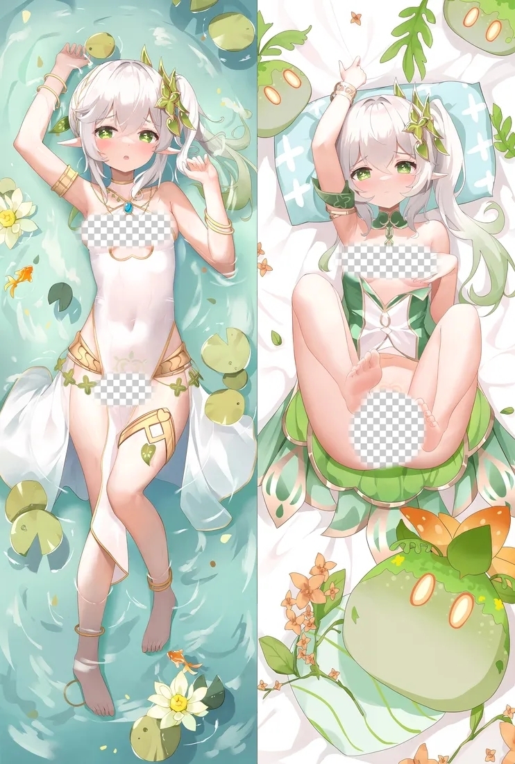 Genshin Impact Nahida Anime Dakimakura Body Pillow Cover