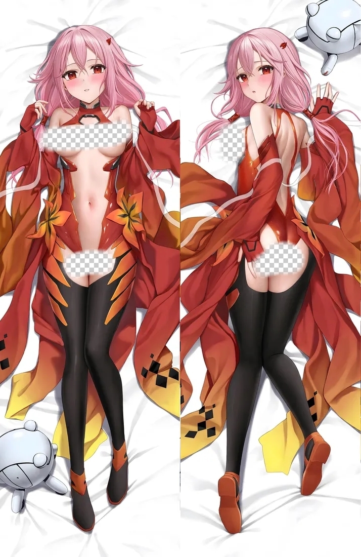 Guilty Crown Inori Yuzuriha Anime Dakimakura Body Pillow Cover