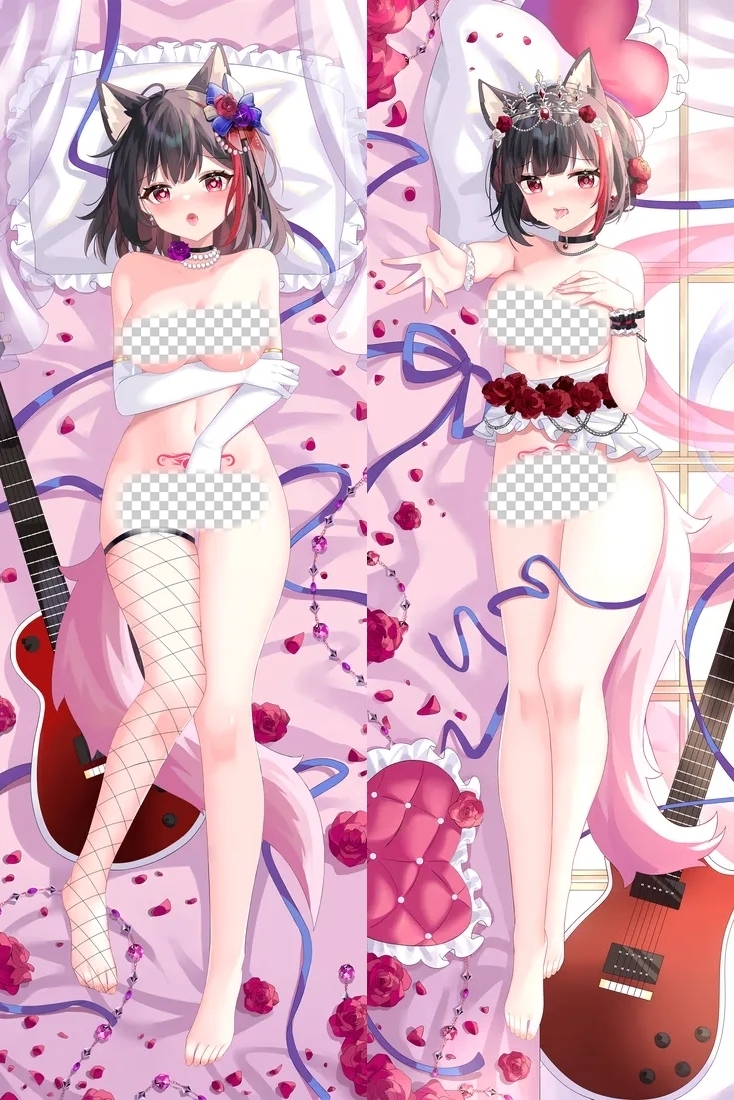BanG Dream! Ran Mitake Anime Dakimakura Body Pillow Cover
