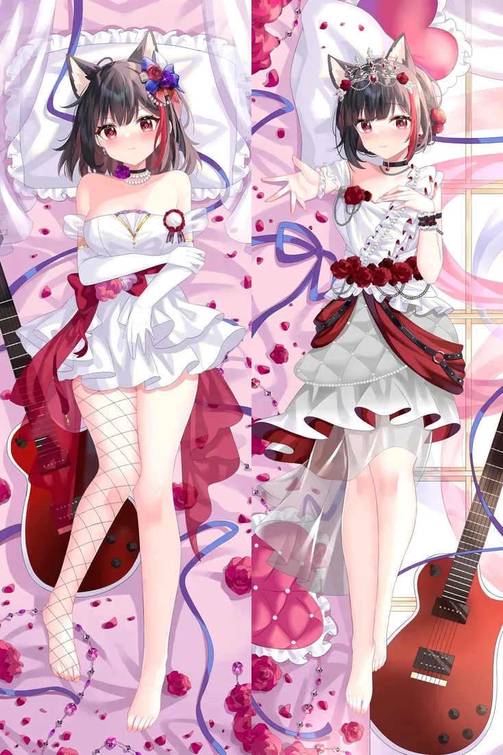 BanG Dream! Ran Mitake Anime Dakimakura Body Pillow Cover