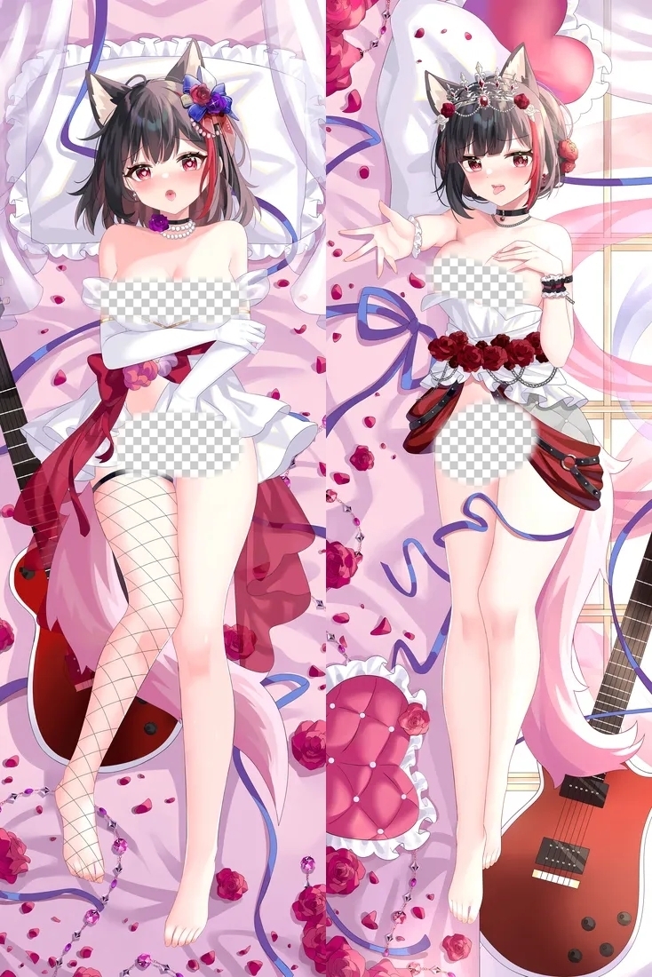 BanG Dream! Ran Mitake Anime Dakimakura Body Pillow Cover