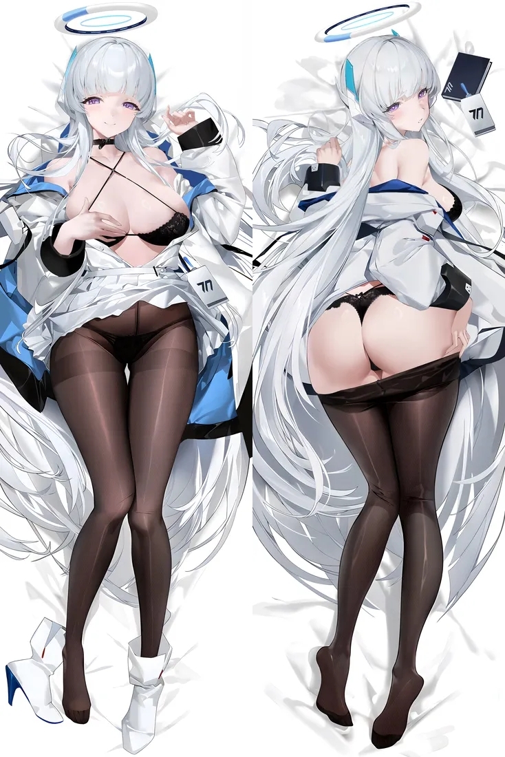 Blue Archive Ushio Noa Anime Dakimakura Body Pillow Cover