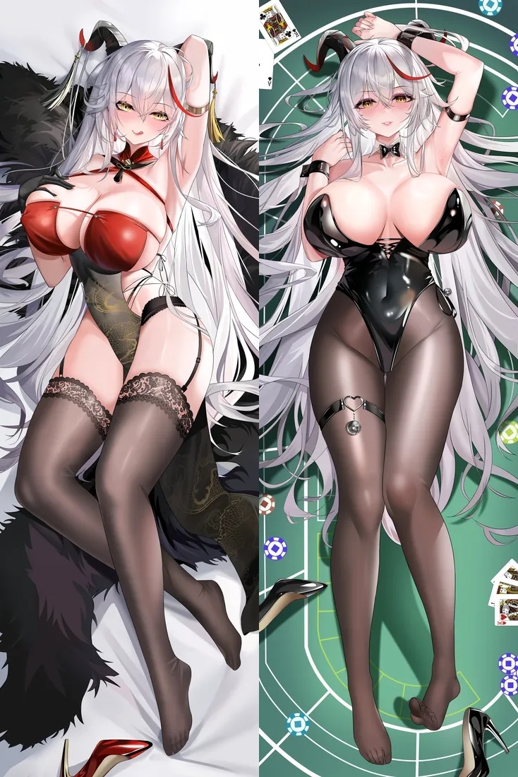 Azur Lane Ägir Anime Dakimakura Body Pillow Cover