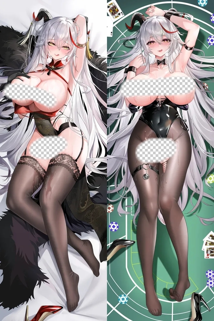 Azur Lane Ägir Anime Dakimakura Body Pillow Cover