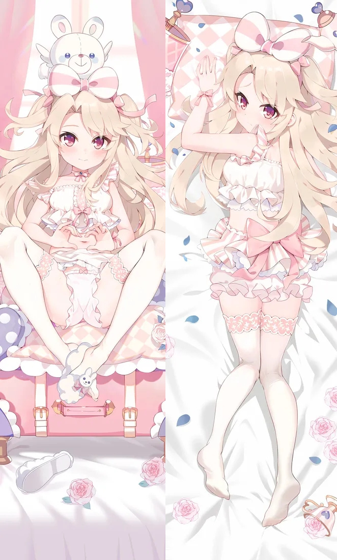 Fate Illyasviel Anime Dakimakura Body Pillow Cover