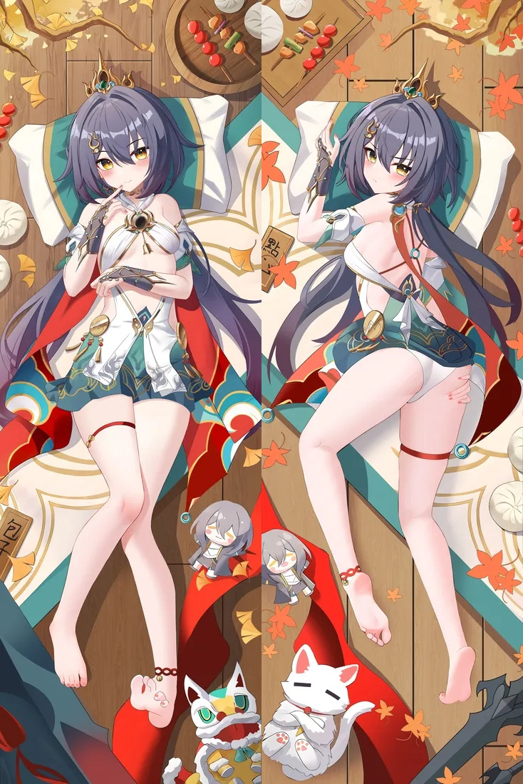 Honkai: Star Rail Yunli Anime Dakimakura Body Pillow Cover