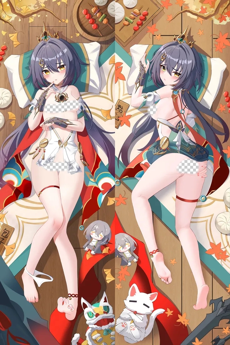 Honkai: Star Rail Yunli Anime Dakimakura Body Pillow Cover