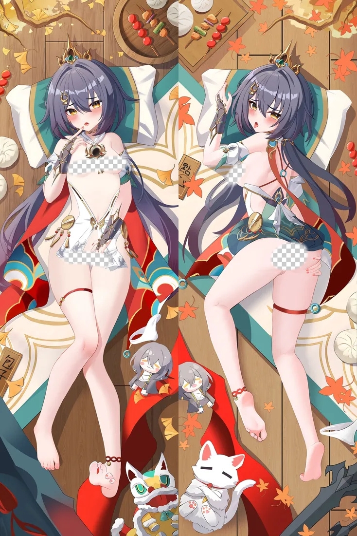 Honkai: Star Rail Yunli Anime Dakimakura Body Pillow Cover