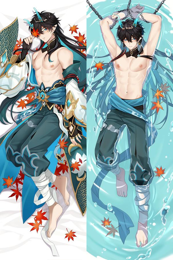 Honkai: Star Rail Dan Heng Imbibitor Lunae Anime Dakimakura Body Pillow Cover