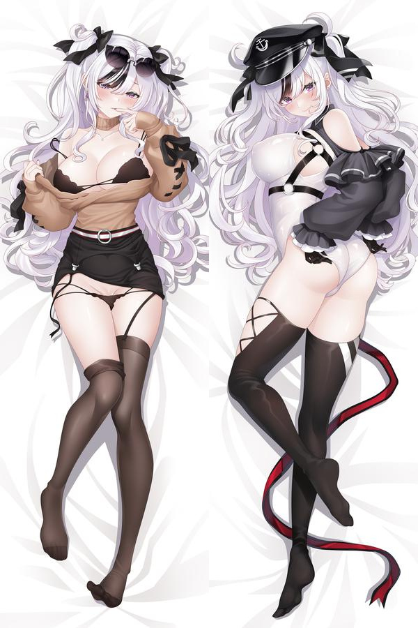 Azur Lane Elbe Anime Dakimakura Body Pillow Cover