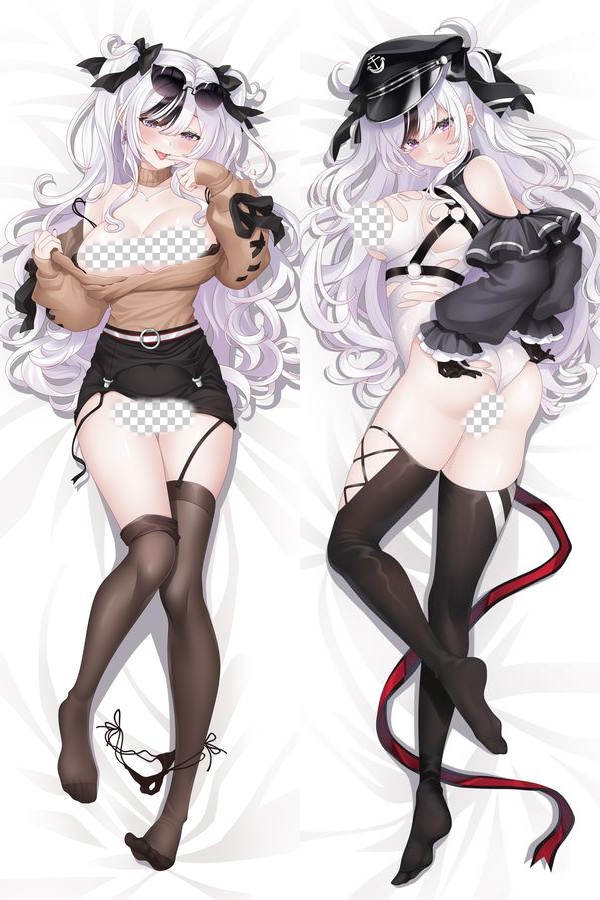 Azur Lane Elbe Anime Dakimakura Body Pillow Cover