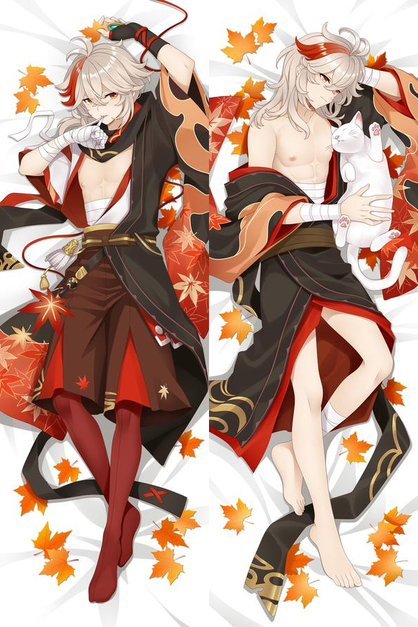 Genshin Impact Kaedehara Kazuha Anime Dakimakura Body Pillow Cover