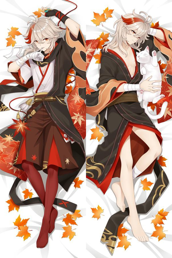 Genshin Impact Kaedehara Kazuha Anime Dakimakura Body Pillow Cover