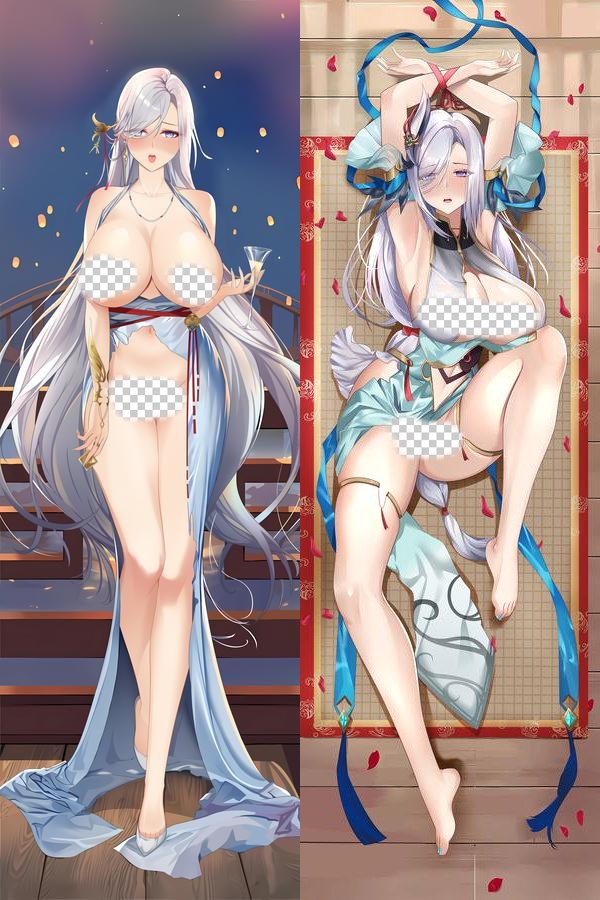 Genshin Impact Shenhe Anime Dakimakura Body Pillow Cover