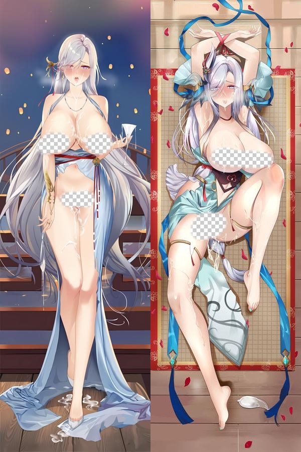Genshin Impact Shenhe Anime Dakimakura Body Pillow Cover