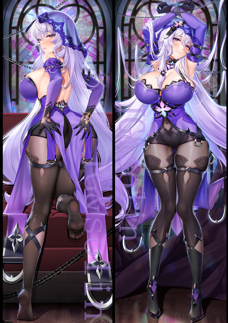 Honkai: Star Rail Black Swan Anime Dakimakura Body Pillow Cover