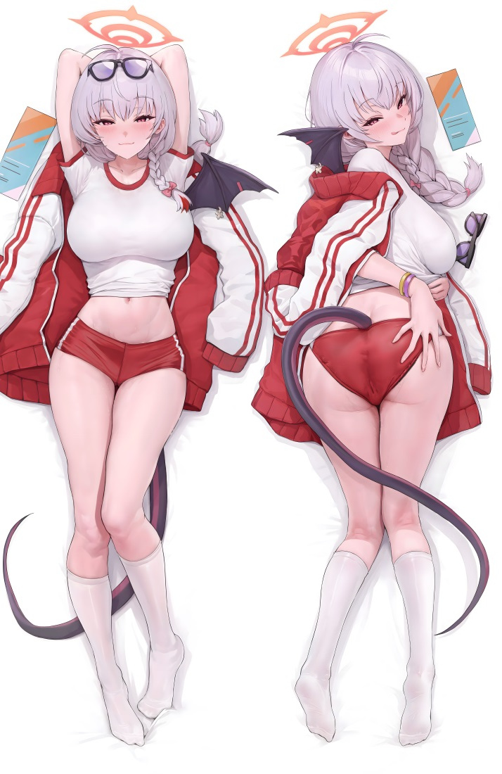 Blue Archive Haruna Kurodate Anime Dakimakura Body Pillow Cover
