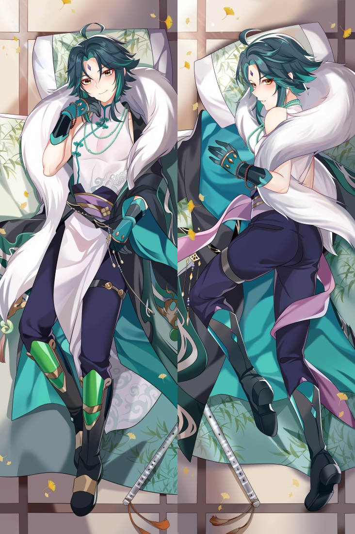 Genshin Impact Xiao Anime Dakimakura Body Pillow Cover