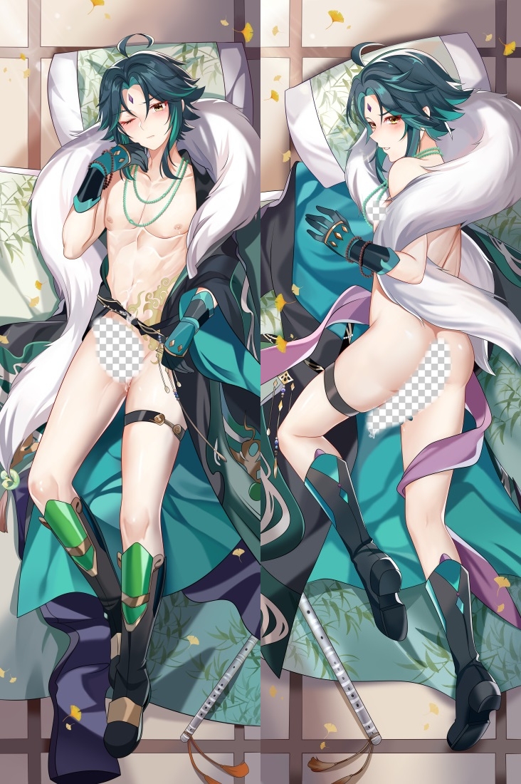Genshin Impact Xiao Anime Dakimakura Body Pillow Cover