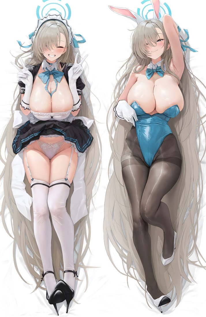 Blue Archive Ichinose Asuna Anime Dakimakura Body Pillow Cover