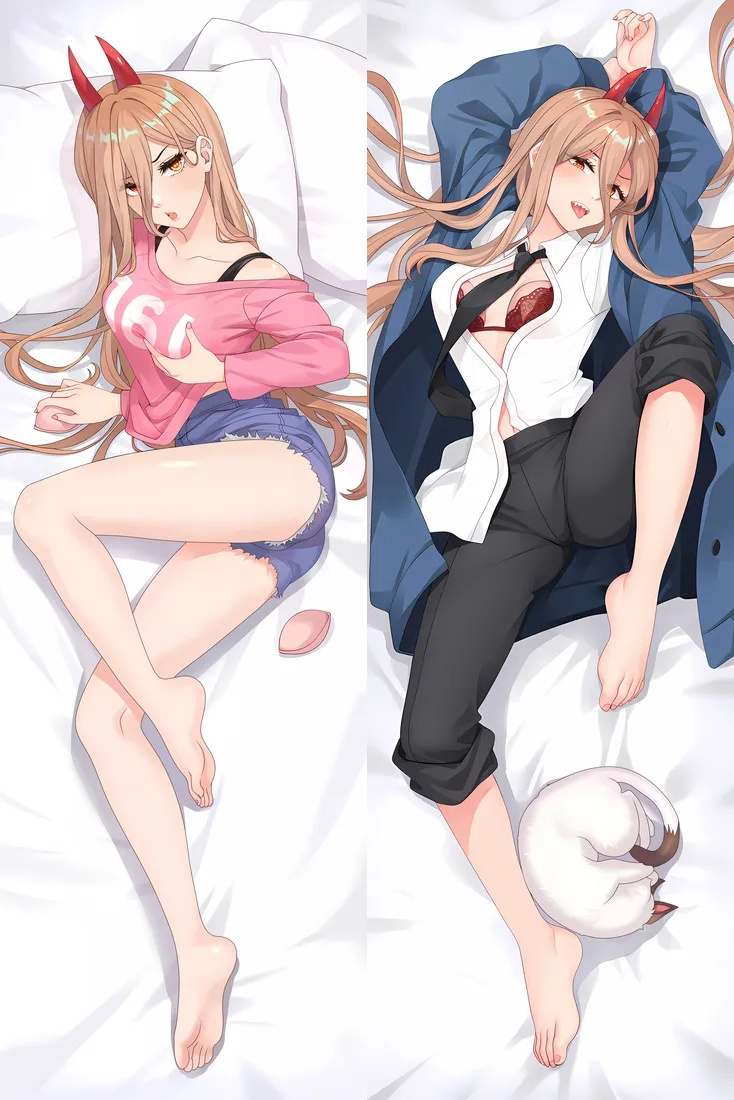 Chainsaw Man Power Anime Dakimakura Body Pillow Cover