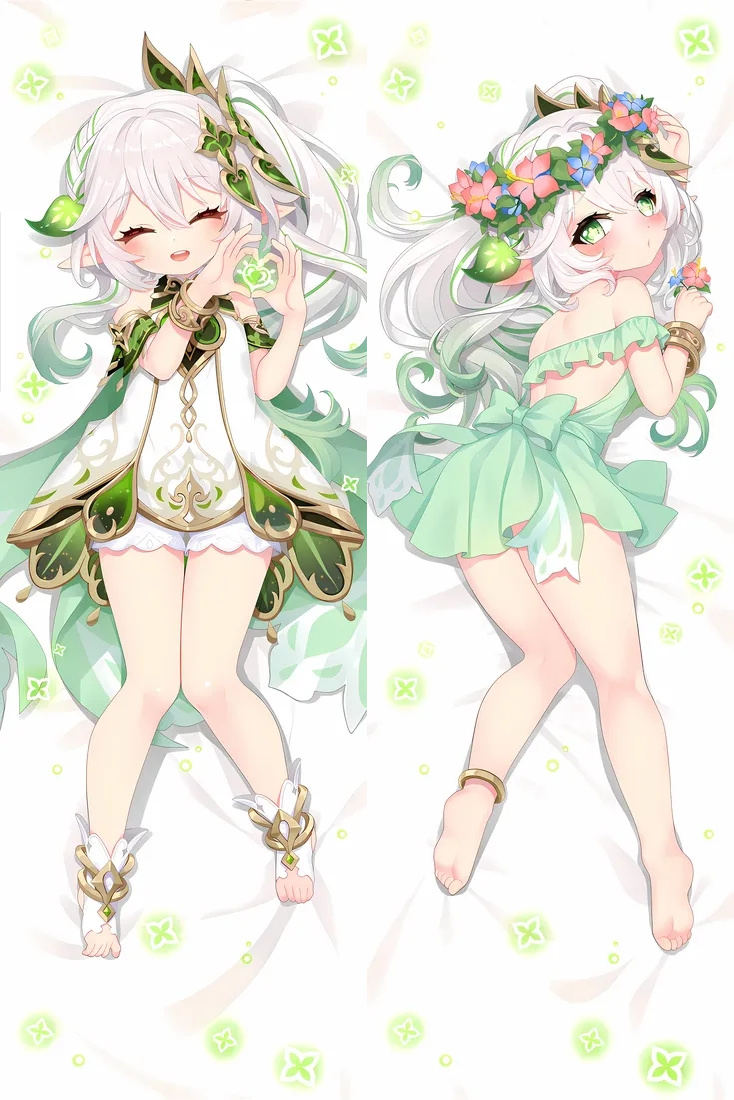 Genshin Impact Nahida Anime Dakimakura Body Pillow Cover