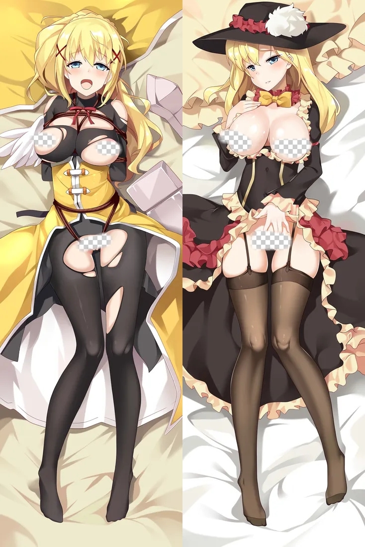 KonoSuba Darkness Anime Dakimakura Body Pillow Cover