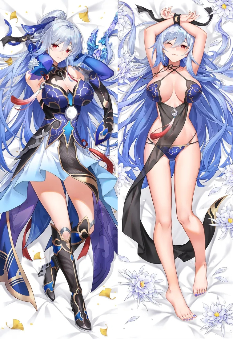 Honkai: Star Rail Jingliu Anime Dakimakura Body Pillow Cover