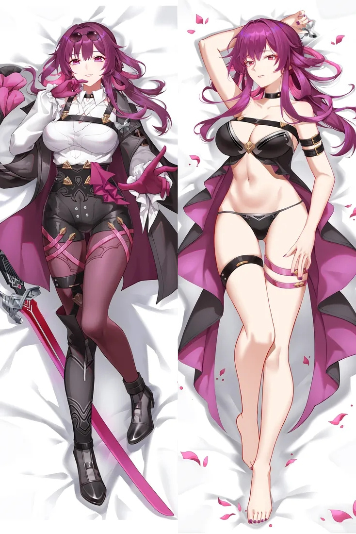 Honkai: Star Rail Kafka Anime Dakimakura Body Pillow Cover