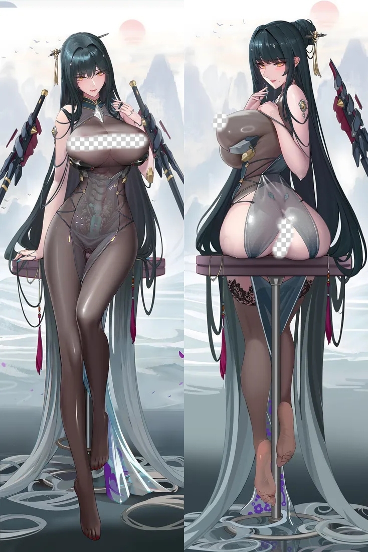 Punishing: Gray Raven Bianca Anime Dakimakura Body Pillow Cover