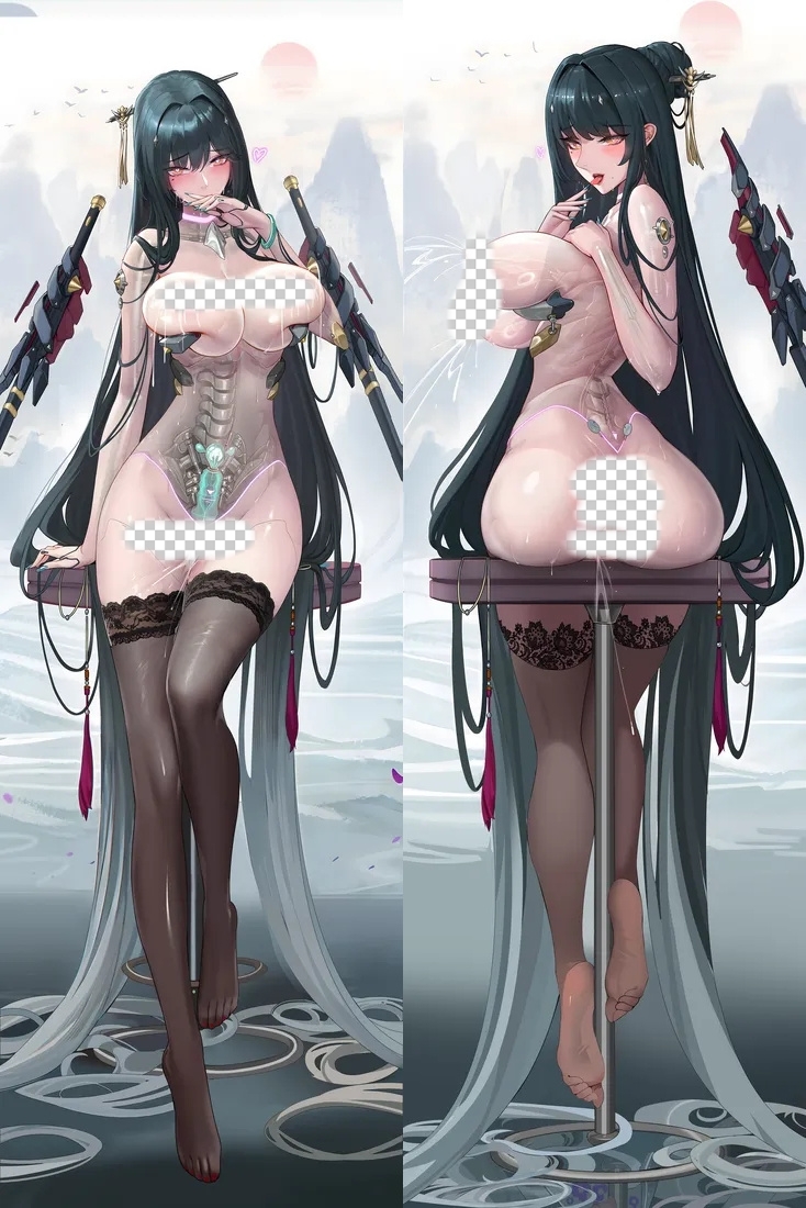 Punishing: Gray Raven Bianca Anime Dakimakura Body Pillow Cover