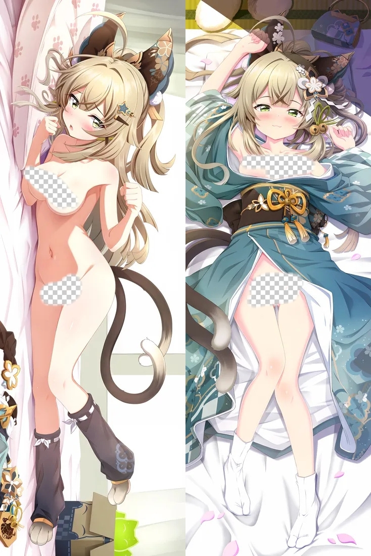 Genshin Impact Kirara Anime Dakimakura Body Pillow Cover