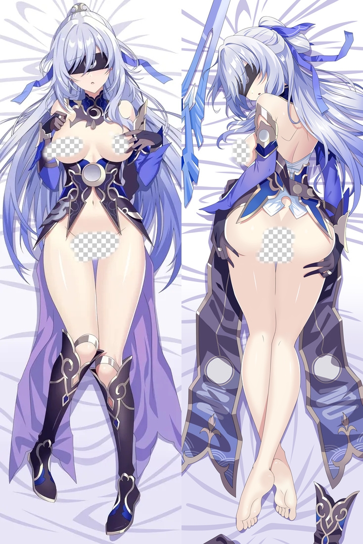 Honkai: Star Rail Jingliu Anime Dakimakura Body Pillow Cover