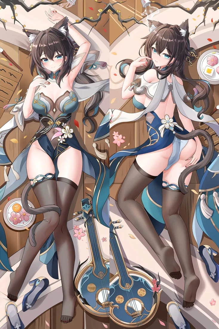 Honkai: Star Rail Ruan Mei Anime Dakimakura Body Pillow Cover