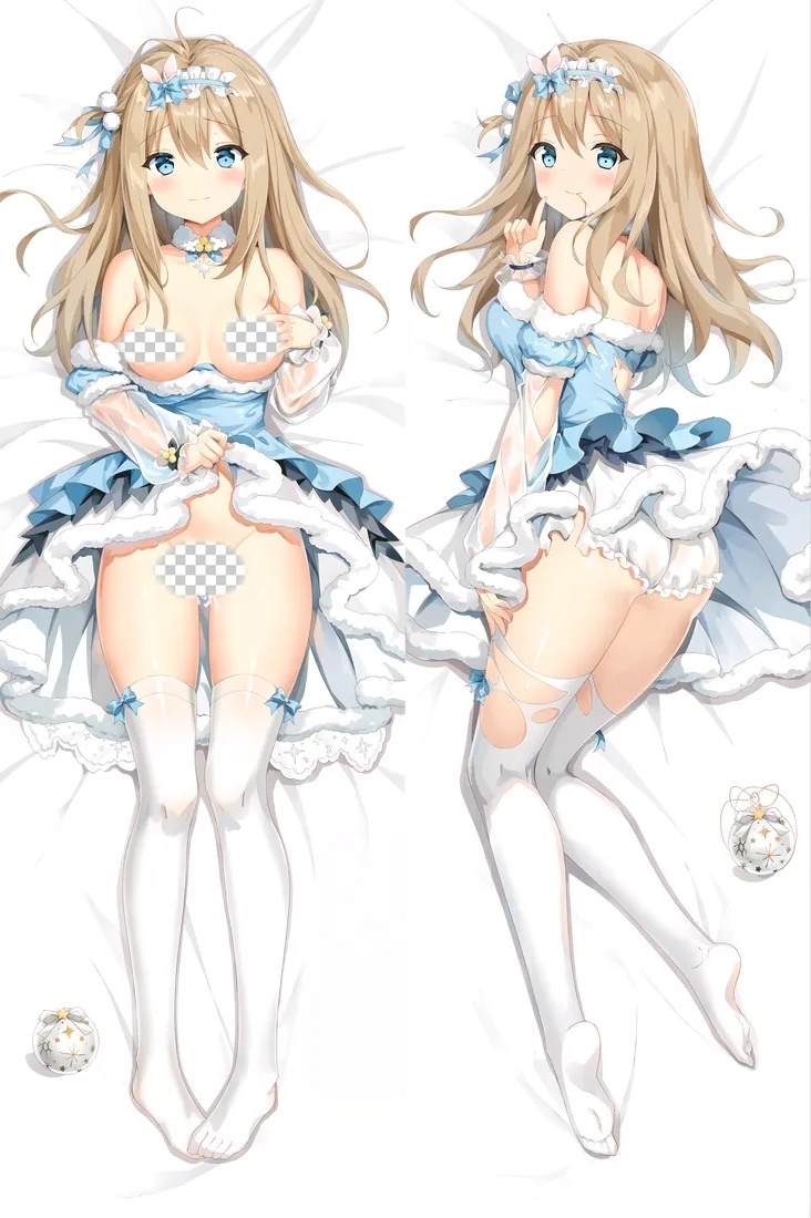 Girls' Frontline Suomi Anime Dakimakura Body Pillow Cover