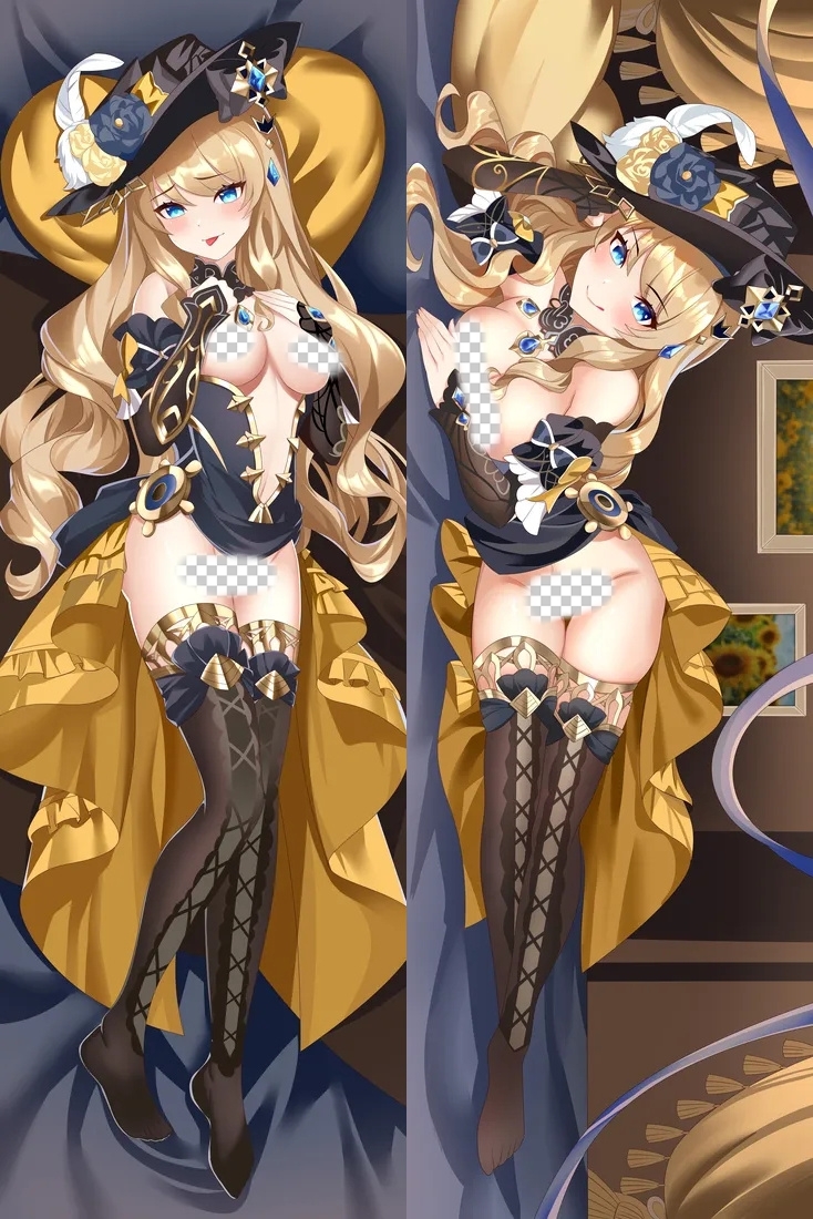 Genshin Impact Navia Anime Dakimakura Body Pillow Cover