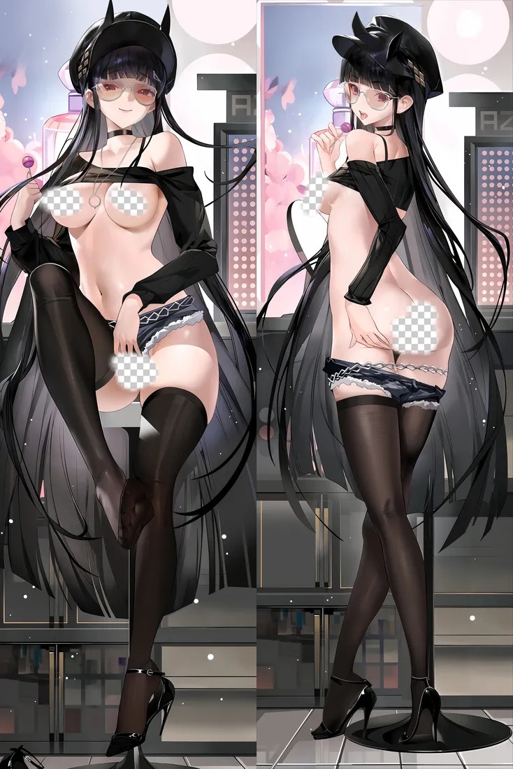 Azur Lane Noshiro Anime Dakimakura Body Pillow Cover