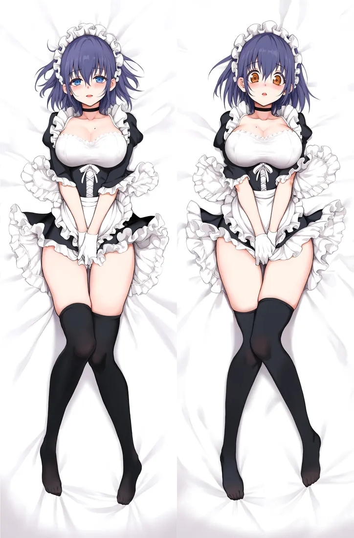 Original Director Kaede and Rin Anime Dakimakura Body Pillow Cover