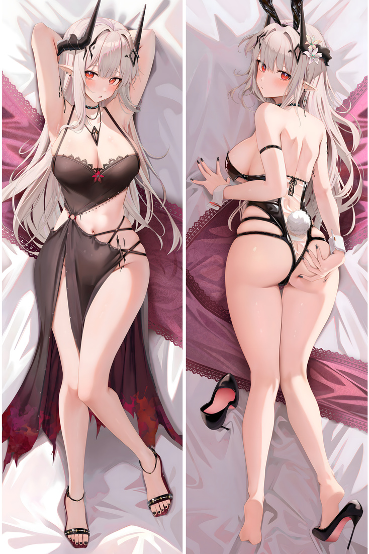Arknights Mudrock Anime Dakimakura Body Pillow Cover